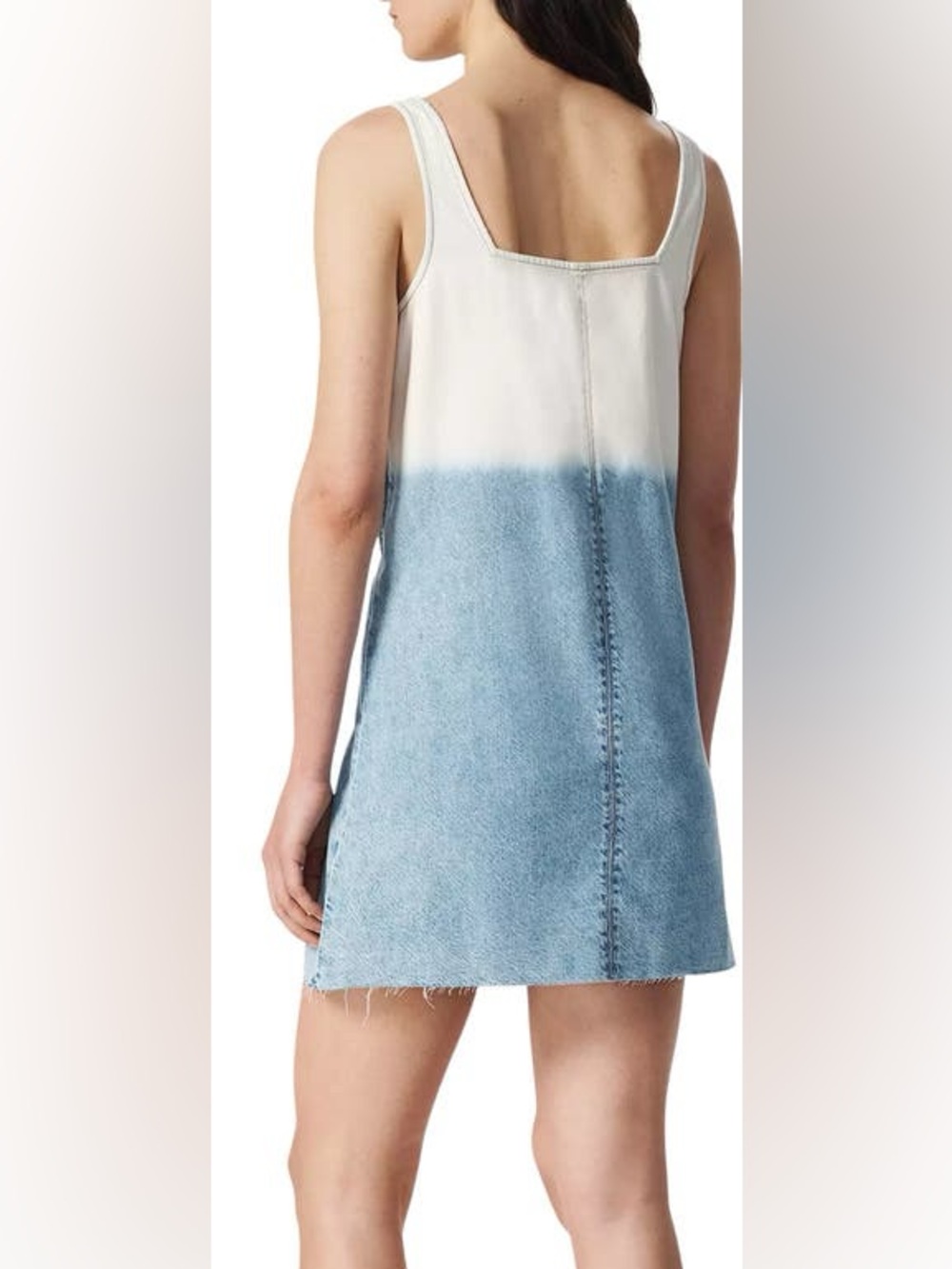 NWOT $338 Rag & Bone Two Tone Denim Dress - size M! - Picture 2 of 7